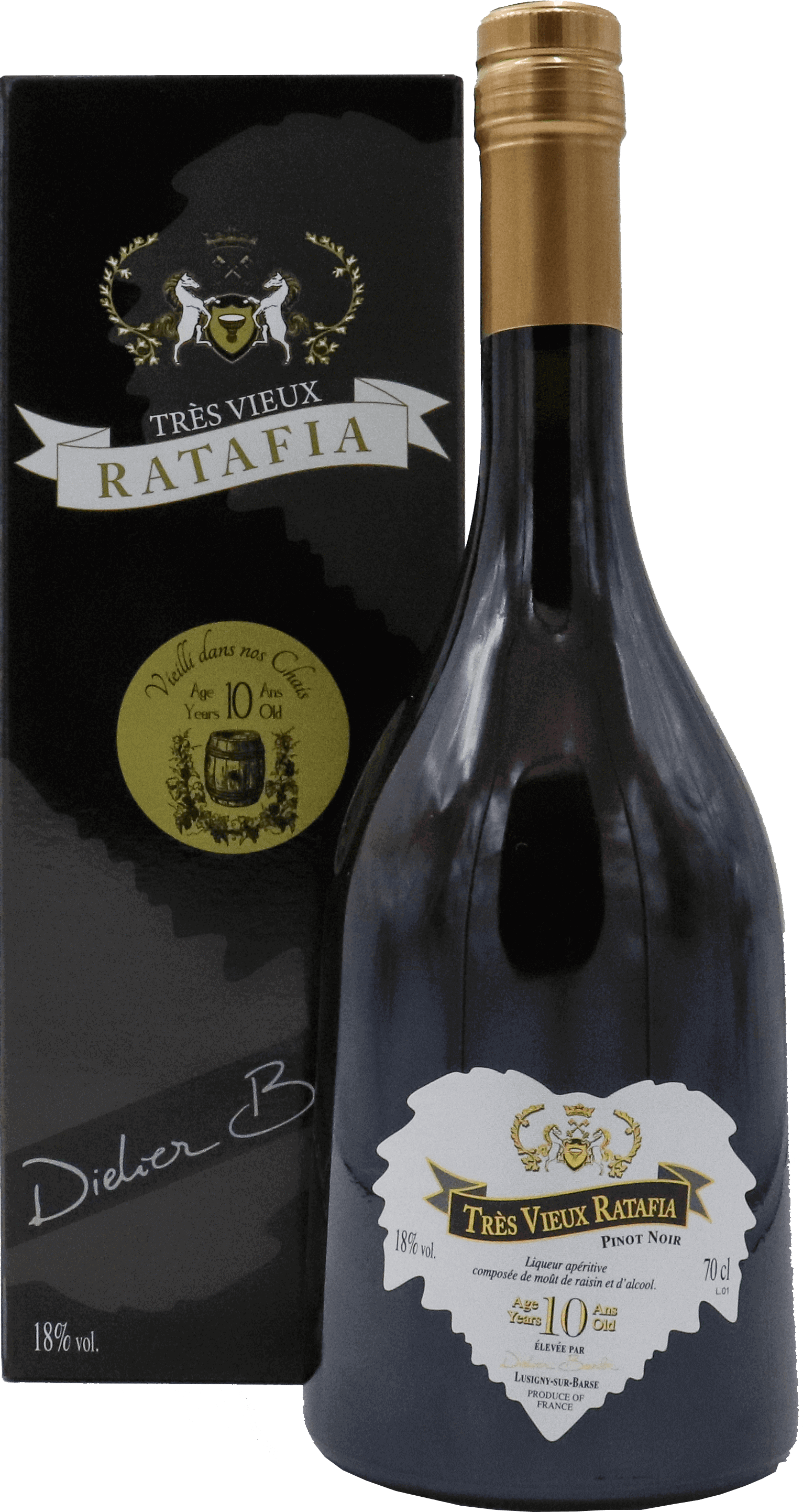 bouteille de très vieux ratafia